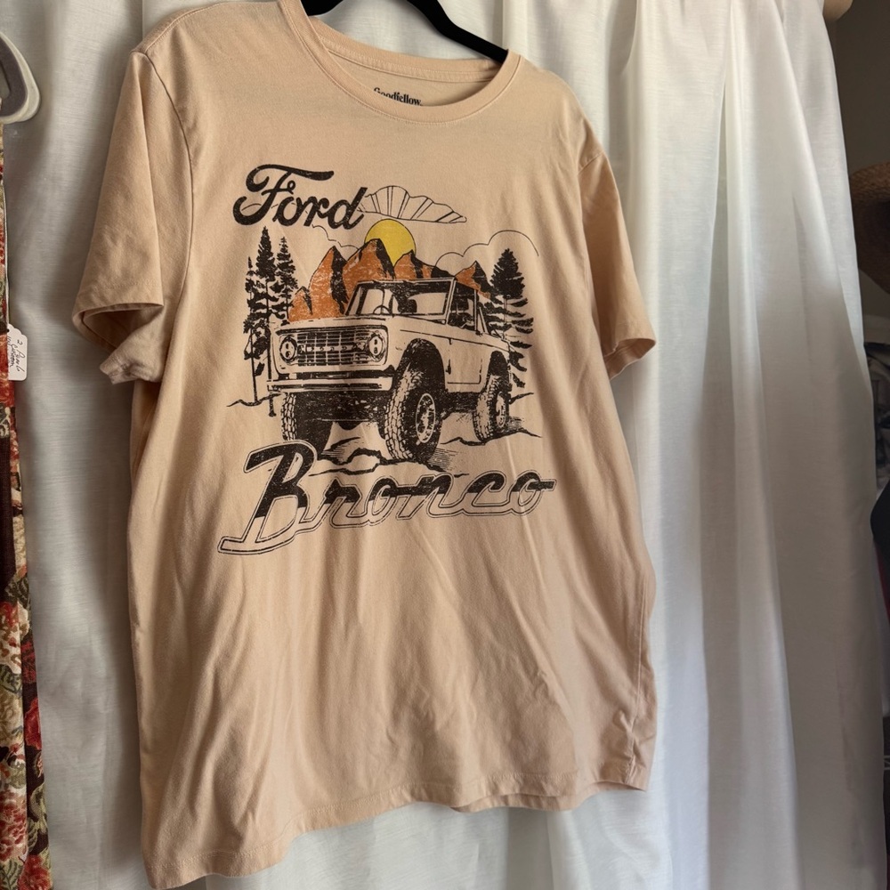 Ford Tan Short Sleeve Tee